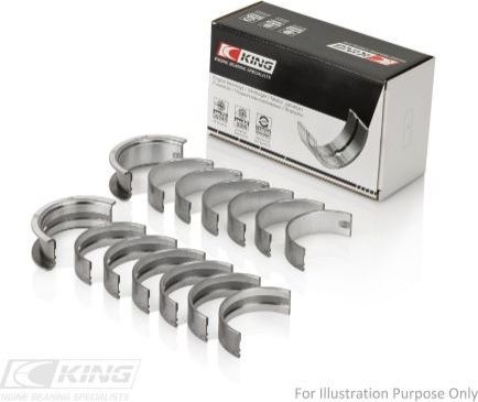 Вкладыши коренные King. Артикул MB 770AM0.25