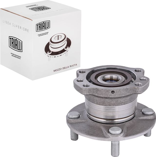 Ступица колеса с интегрированным подшипником (в сборе) Trialli задняя для Ford B-MAX 2012-2018. Артикул MR 1077