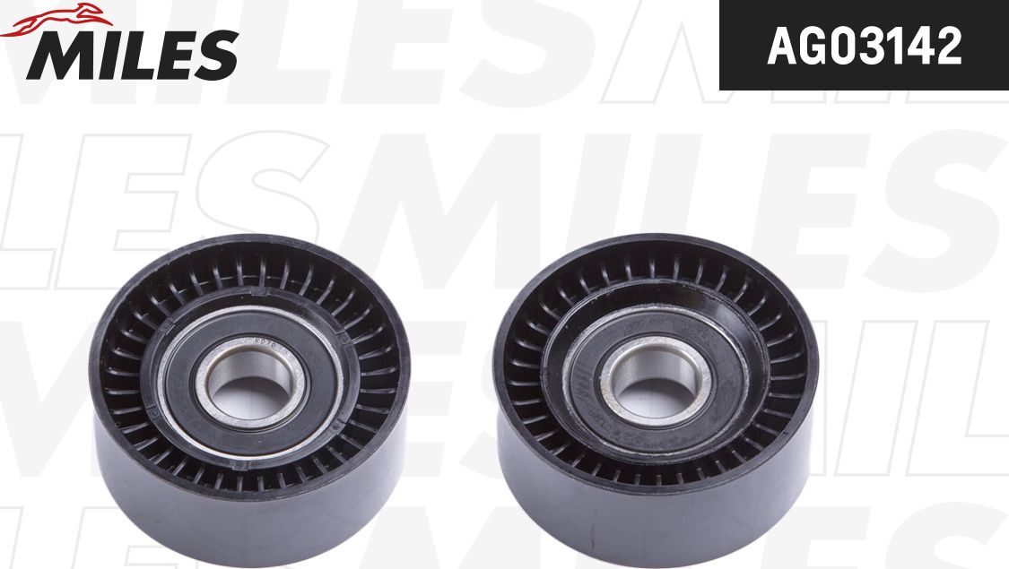 Натяжной ролик (натяжитель) приводного ремня Miles. Артикул AG03142