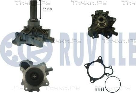 Помпа (водяной насос) Ruville для IVECO Massif 2008-2011. Артикул 561547