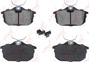 Тормозные колодки LYNXauto задние для Mitsubishi Colt VI (Z20/Z30) 2004-2012. Артикул BD-5523