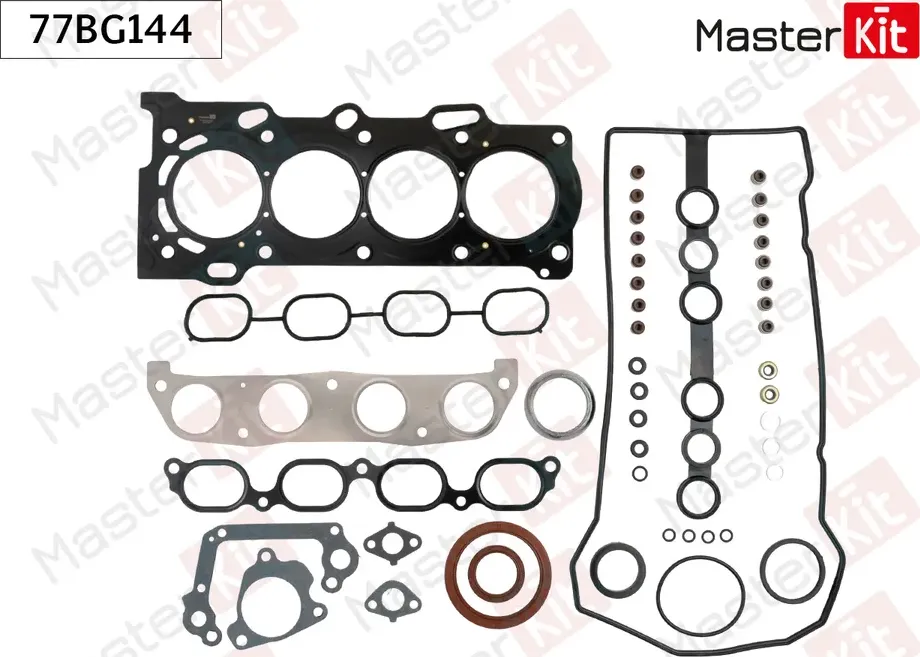 77BG144 Полный комплект прокладок TOYOTA 1ZZ-FE 3ZZ-FE (Master KIT). Артикул 77BG144