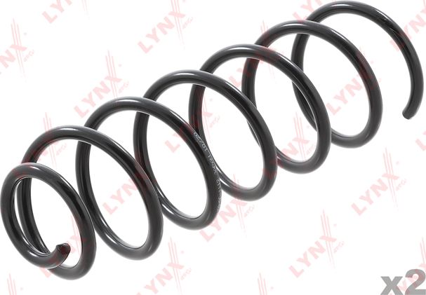 Пружина подвески LYNXauto задняя для Citroen C4 I 2006-2013. Артикул SC-1112