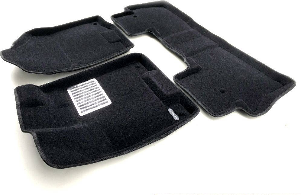 Коврики текстильные Euromat 3D Lux для салона Honda Pilot III 2016-2026. Артикул EM3D-002600