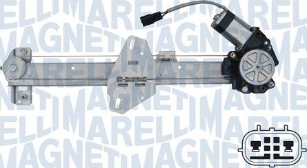 Стеклоподъемник Magneti Marelli. Артикул 350103170345