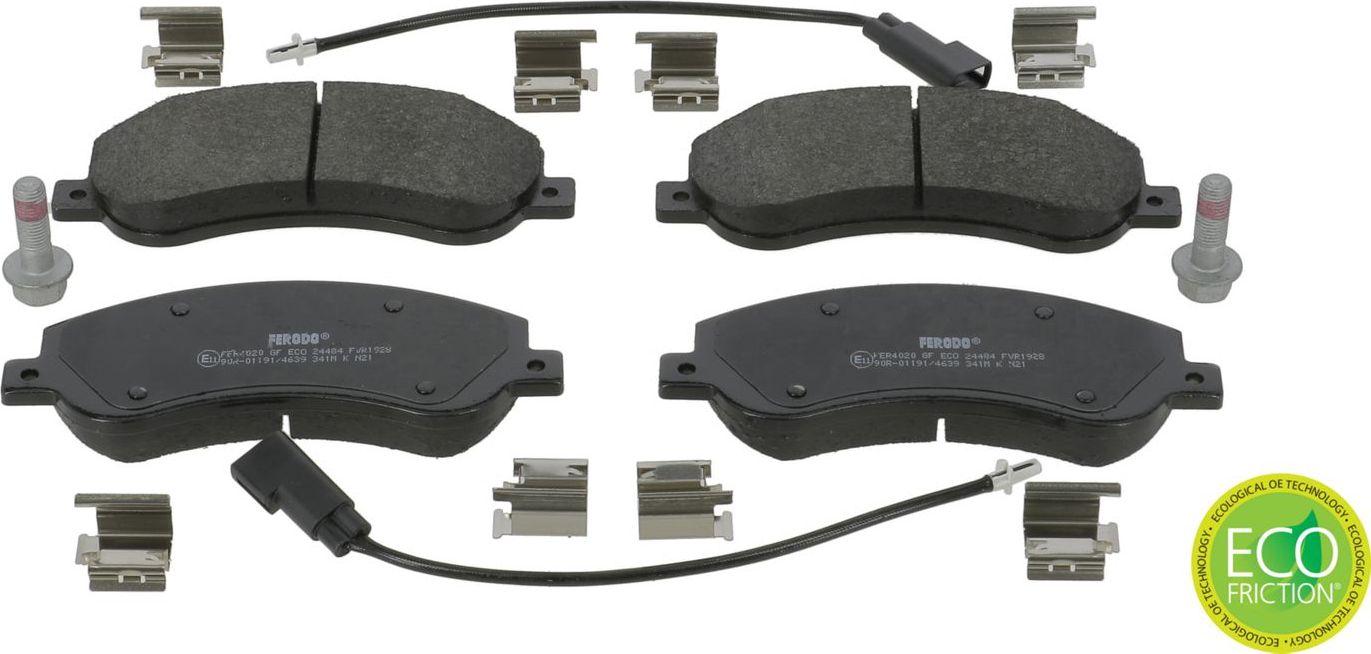 Тормозные колодки Ferodo Premier Eco Friction. Артикул FVR1928