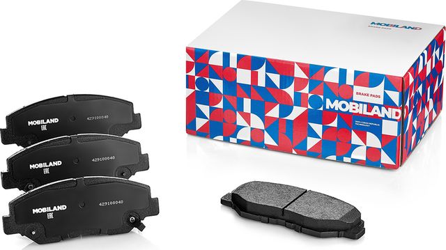 Тормозные колодки Mobiland. Артикул 429100040