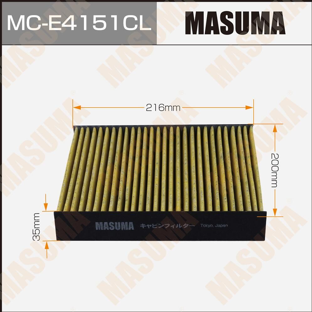 Салонный фильтр Masuma. Артикул MC-E4151CL