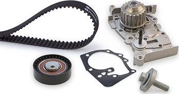 Помпа (водяной насос) с комплектом ремня ГРМ Gates PowerGrip®. Артикул KP15662XS