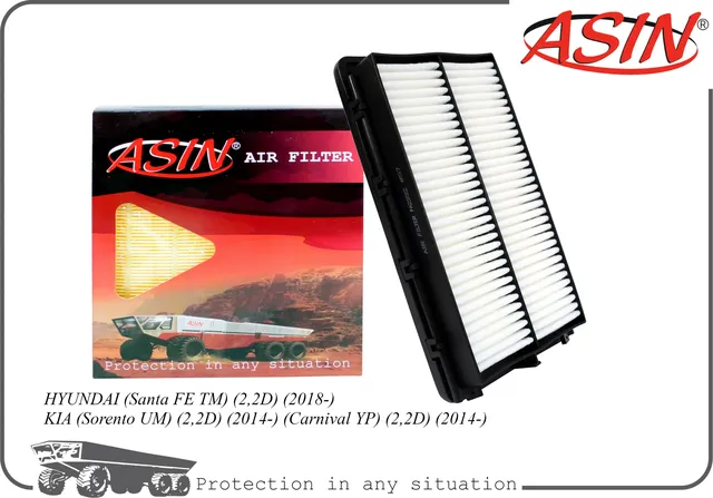 Фильтр воздушный (Asin). Артикул ASINFA2332