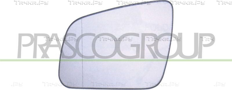 Зеркальное стекло бокового зеркала Prasco. Артикул ME0297513