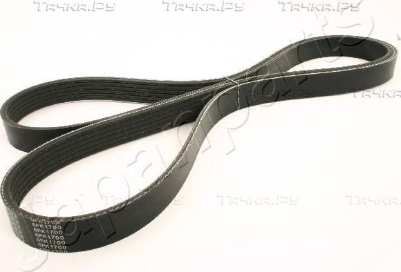 Приводной ремень поликлиновой Japanparts. Артикул DV-6PK1700