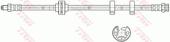 Тормозной шланг TRW. Артикул PHB361