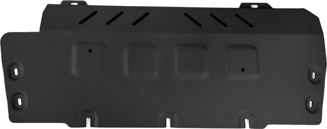 Защита алюминиевая Rival для радиатора Rival (черная) для Mercedes-Benz G-klasse W464 2018-2026. Артикул 3.3951.1