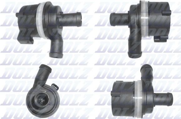 Дополнительный водяной насос Dolz для Audi A4 IV (B8) 2012-2015. Артикул EA509A