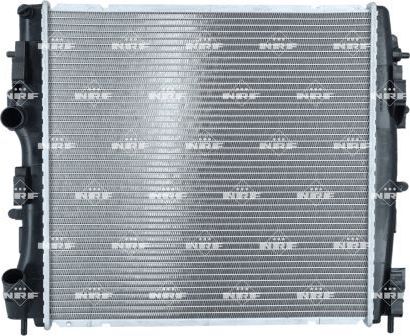 Радиатор охлаждения двигателя NRF (алюминий) для Renault Kangoo I 2005-2009. Артикул 53938