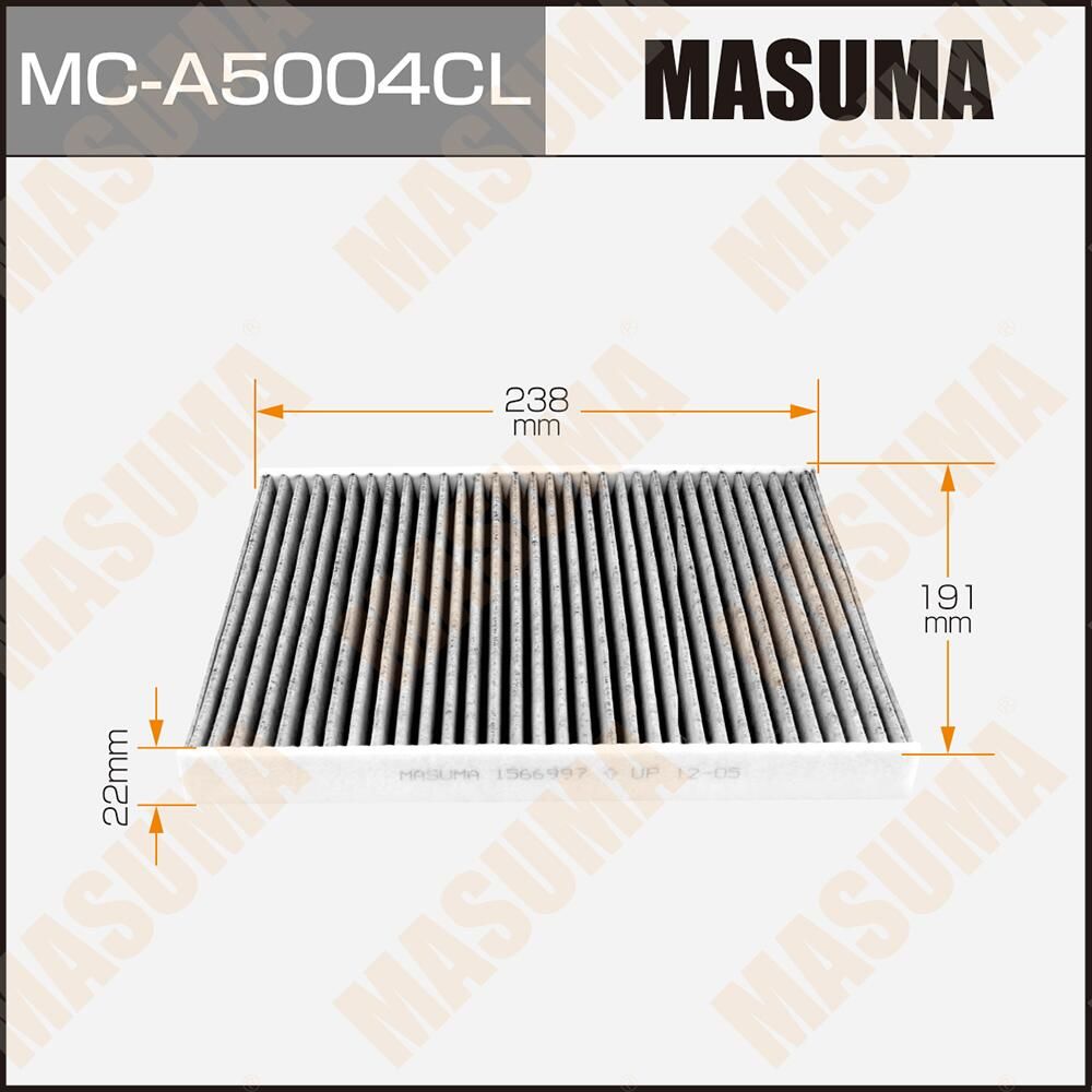 Салонный фильтр Masuma. Артикул MC-A5004CL