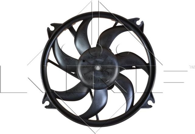 Вентилятор радиатора двигателя NRF для Peugeot 607 I 2000-2005. Артикул 47347