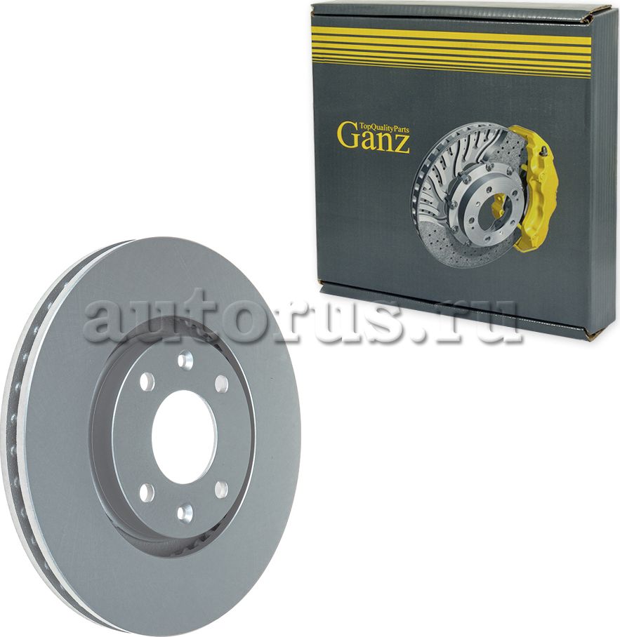 Диск тормозной передний (Ganz). Артикул GIJ10014