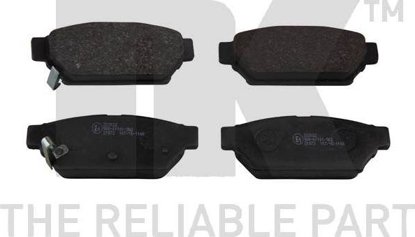 Тормозные колодки NK. Артикул 223022