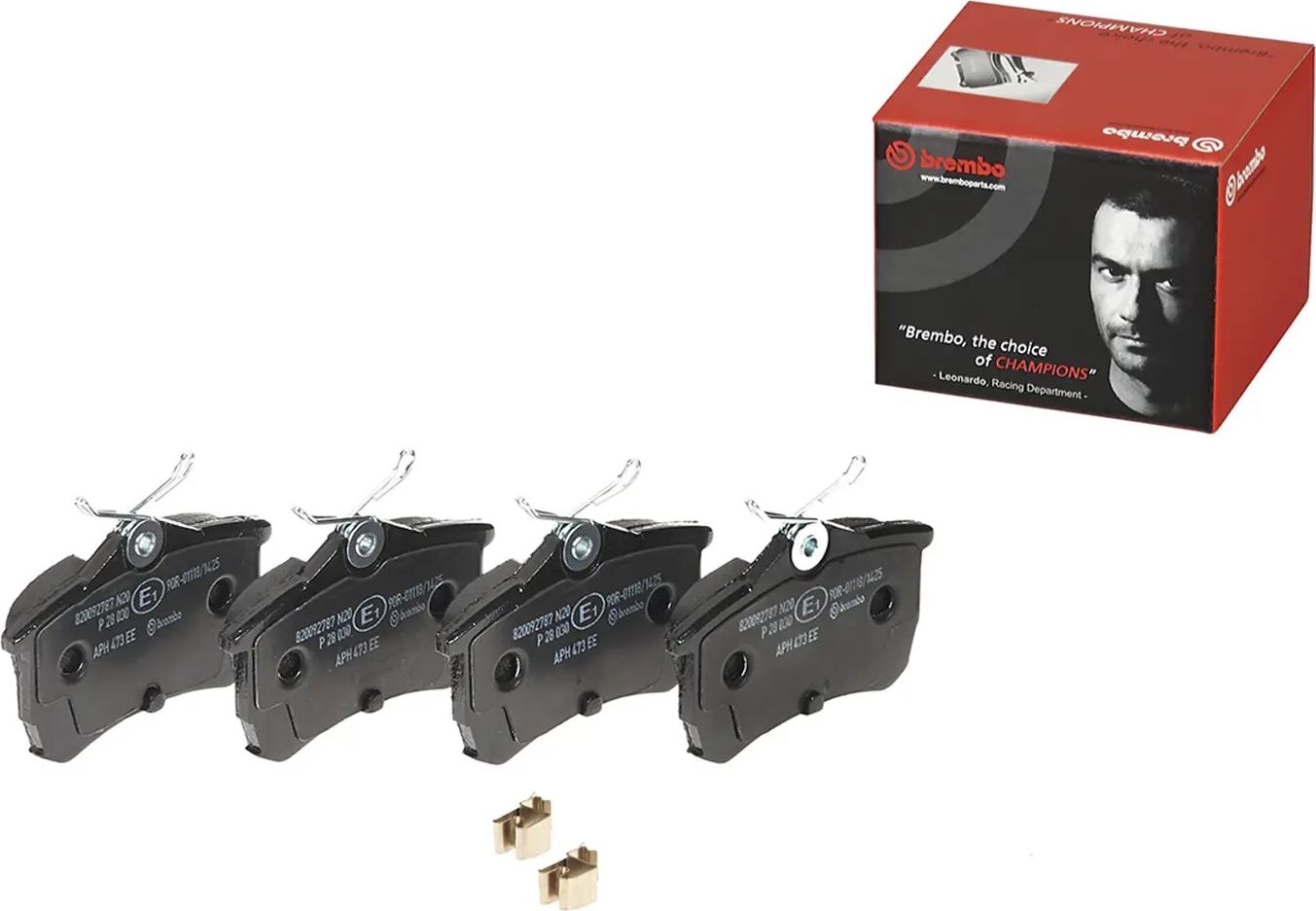 Тормозные колодки Brembo PRIME LINE. Артикул P 28 030