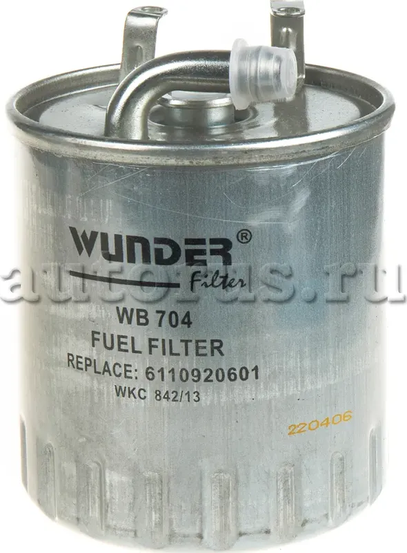 Фильтр топливный (Wunder). Артикул WB704