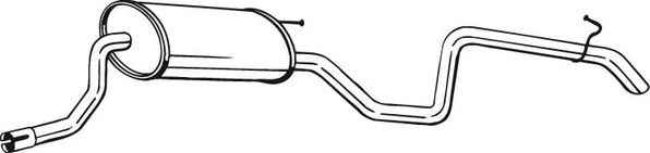 Глушитель Bosal для Kia Ceed I 2007-2012. Артикул 282-979