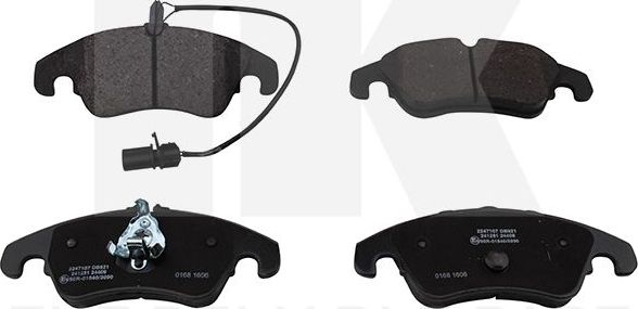 Тормозные колодки NK. Артикул 2247107