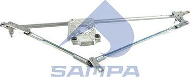 Трапеция стеклоочистителя (дворника) Sampa для Volvo  FM12 1999-2001. Артикул 033.031