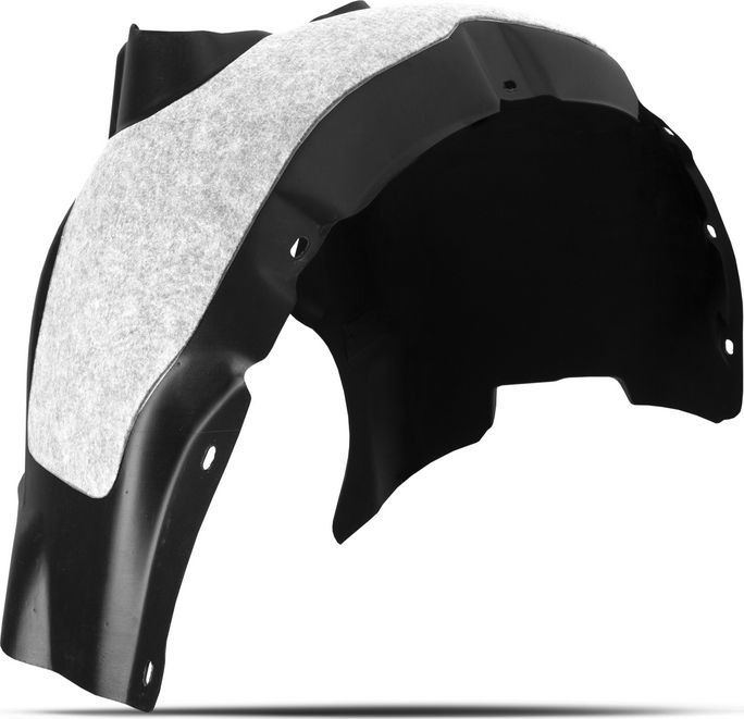 Подкрылок (локер) TOTEM передний правый с шумоизоляцией Volkswagen Polo V седан 2015-2026. Артикул NLS.51.01.002