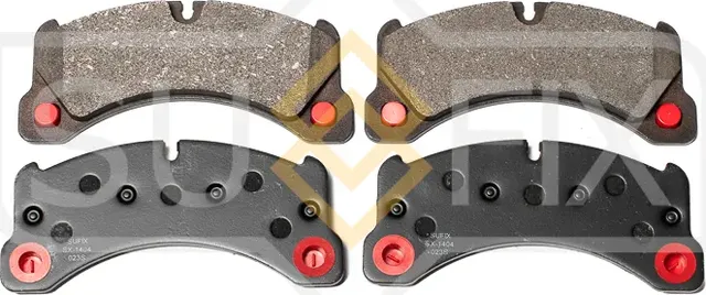 Колодки тормозные передние (Sufix). Артикул SX1404