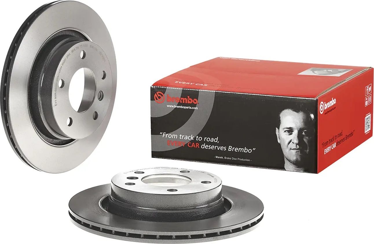 Тормозной диск Brembo PRIME LINE - UV Coated. Артикул 09.7702.11