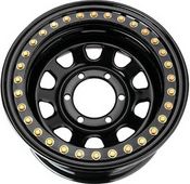 Колёсный диск OFF-ROAD Wheels крашеный черный с бедлоком 5x139,7 8xR15 d110 ET-19 для УАЗ Буханка 1990-2026. Артикул 1580-53910BL-19-BDL
