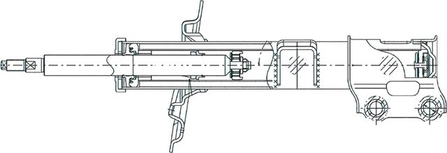 Амортизатор CTR. Артикул GY1037G
