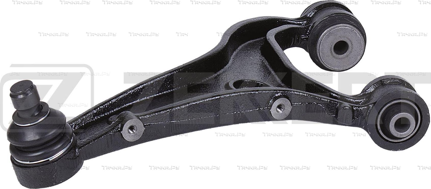 Поперечный рычаг задней подвески Zekkert левый верхний для Subaru Legacy V 2009-2014. Артикул QL-3599
