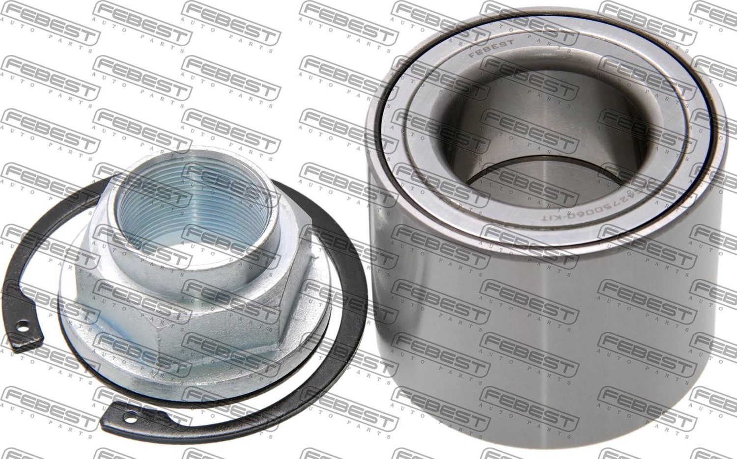 Ступичный подшипник (комплект) Febest. Артикул DAC42750060-KIT