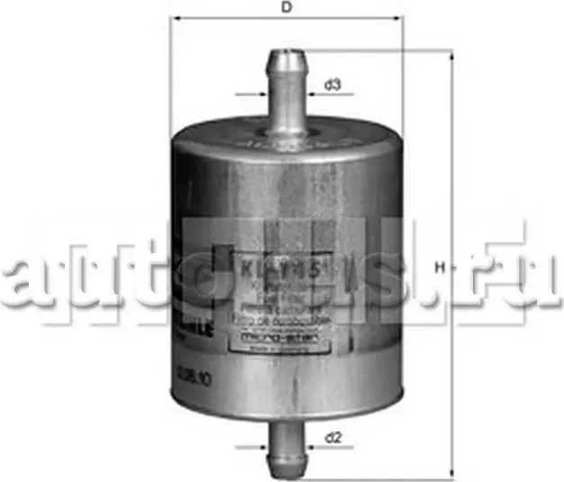 Фильтр топливный BMW Moto/HONDA Accord/SUBARU Leone KNECHT/MAHLE KL 145 (Mahle/Knecht). Артикул KL 145