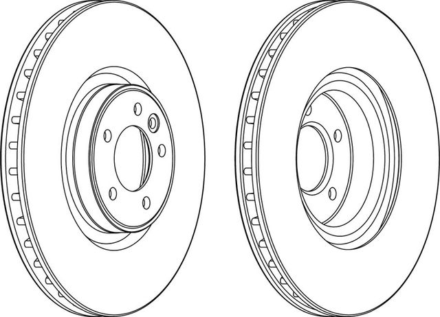 Тормозной диск Ferodo Premier. Артикул DDF2601C-1