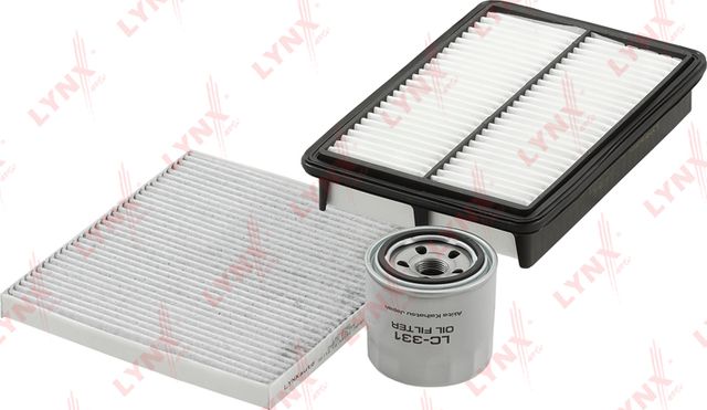 Снят с производства Комплект фильтров для ТО LYNXauto. Артикул LK-3027-1