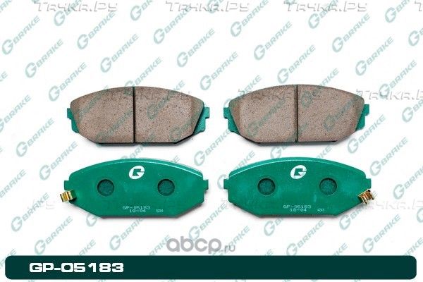 Колодки тормозные дисковые (G-Brake). Артикул GP05183