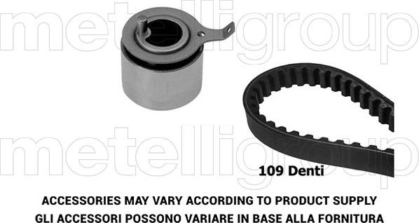 Ремень ГРМ с роликами (комплект) Graf для Daewoo Matiz I 2003-2015. Артикул TP063