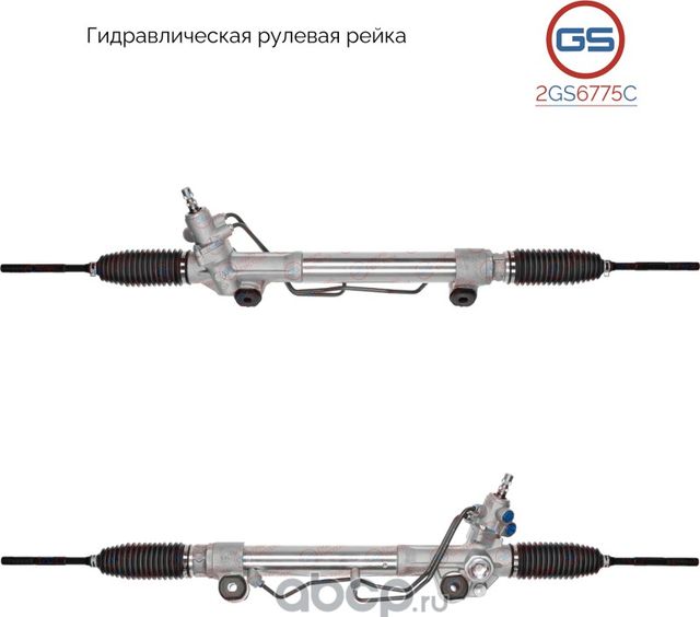 Новая рулевая рейка Toyota Land Cruiser Prado 150 2009-, Toyota 4Runner 2009-, L (GS). Артикул 2GS6775C