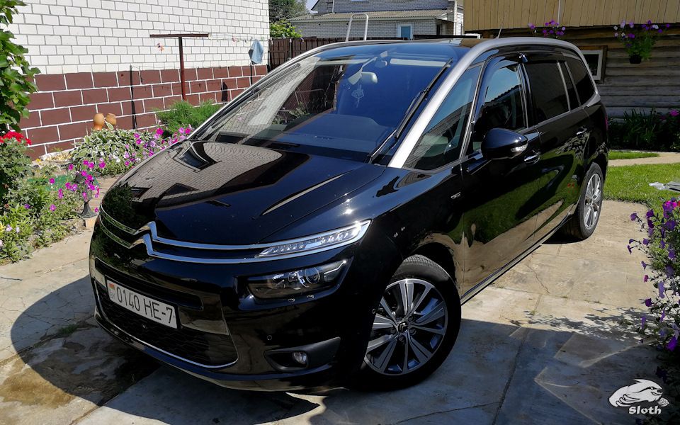Дефлекторы Cobra Tuning для окон Citroen C4 Grand Picasso II 2013-2018. Артикул C42113