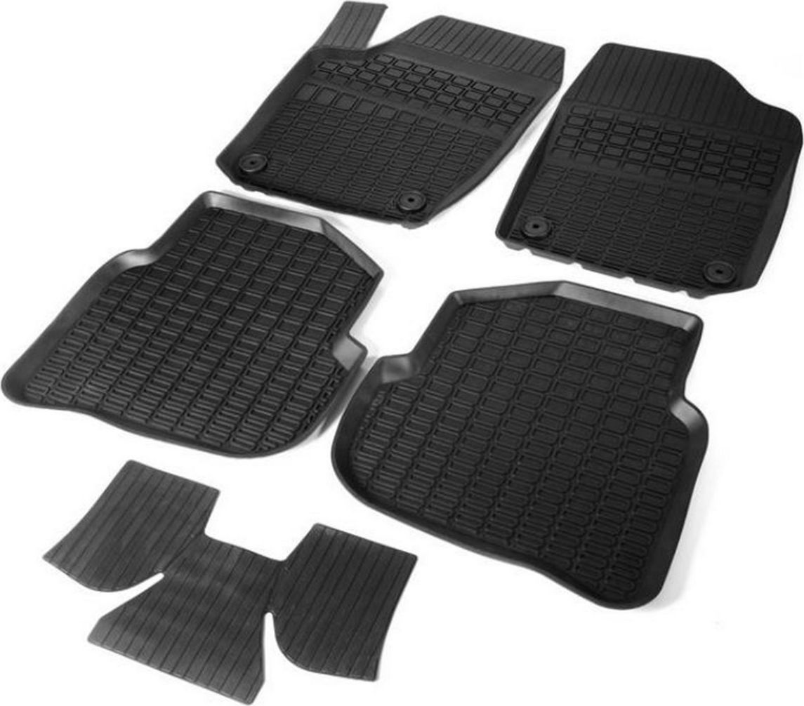 Коврики Rival для салона литьевые Volkswagen Polo V седан 2010-2020. Артикул 65804001