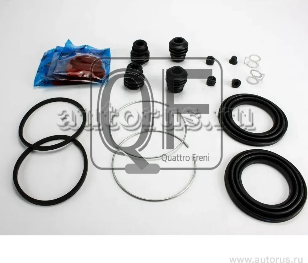 РЕМКОМПЛЕКТ СУППОРТА ТОРМОЗНОГО ПЕРЕДНЕГО (Quattro Freni). Артикул QF40F00034