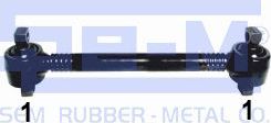 Реактивная тяга (штанга) Sem Lastik задняя передняя нижняя для Scania P 2004-2015. Артикул 10176