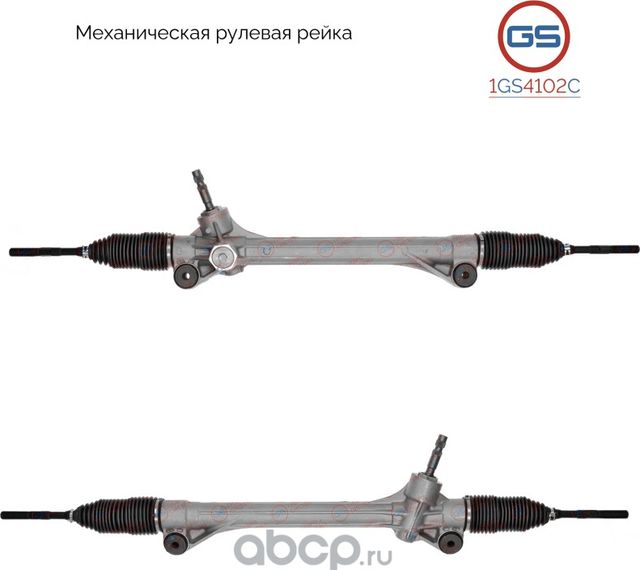 Новая рулевая рейка Toyota Highlander 2007 (GS). Артикул 1GS4102C