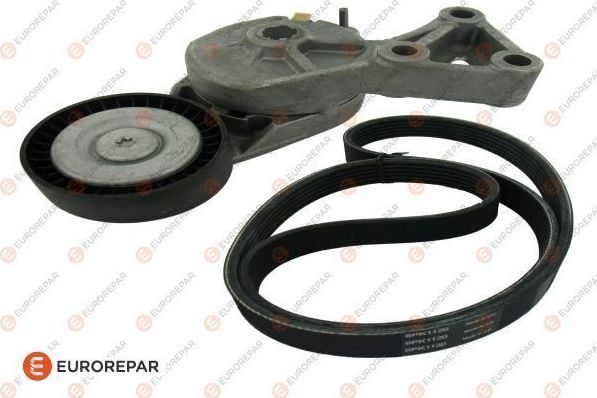 Приводной ремень поликлиновой с роликами (комплект) Eurorepar для Audi A3 I (8L) 2000-2003. Артикул 1612064180