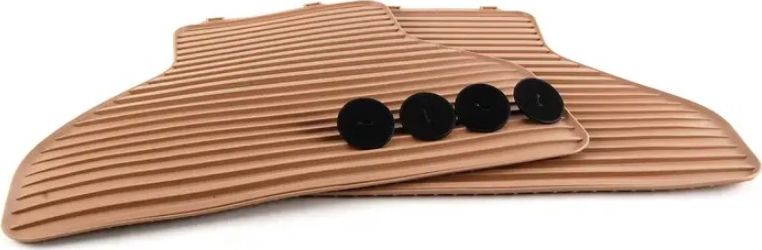 Коврики BMW (OEM) оригинальные 3D для салона BMW X5 E70 (вкл. xDrive) 2007-2013 задние. Цвет бежевый. Артикул 51472232282