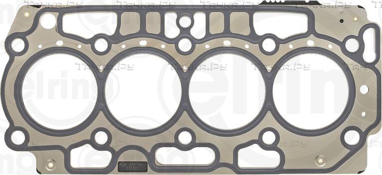 Прокладка ГБЦ Elring для Citroen C4 SpaceTourer I 2018-2026. Артикул 331.001